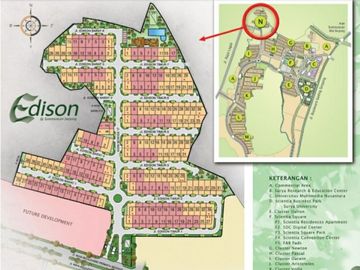 Rumah siap huni cluster Edison Summarecon Gading Serpong