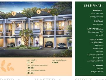 Rumah siap huni cluster Edison Summarecon Gading Serpong