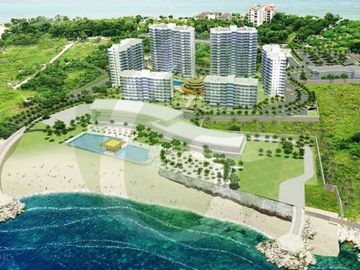 RFO beachfront Condo in AmiSa Private Residences Mactan