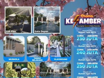 Rumah Moden Sidoarjo Harga Murah