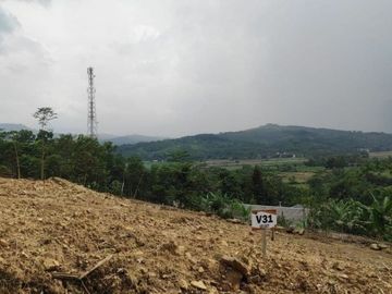 Tanah murah dijual dengan view gunung indah di jonggol