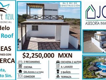 CASA EN VENTA EN CLUB RESIDENCIAL ARRECIFE AZUL