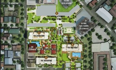 For Sale - 2 Bedroom in Travertine at Portico Pasig City