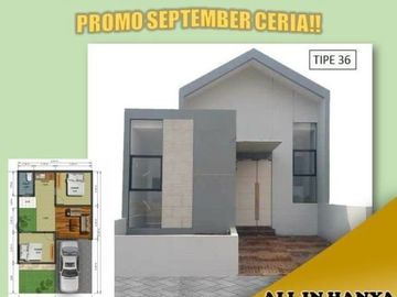 Rumah minimalis dekat ke exittol