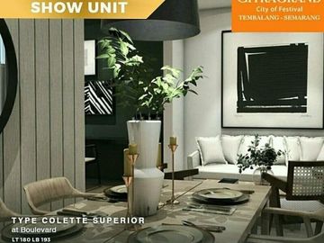 Neo COLETTE Modern Colonial Design Home Living in CitraGrand Semarang