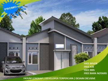 Posisi Hook Rumah Lingkungan Asri View Katu 2KT Tipe 25/107