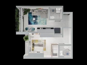Estudio en Preventa desde $801,720 en Vallejo