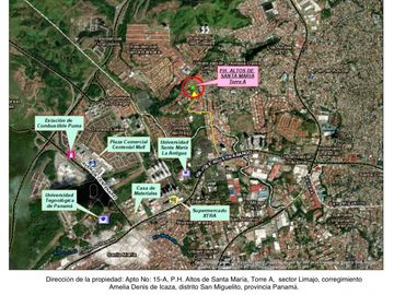 SEA Confiable Vende Apartamento en PH Altos de Santa María