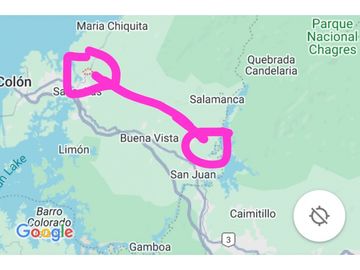 VENTA DE TERRENO A ORILLAS DEL  LAGO ALAJUELA