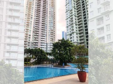 Semi-furnished studio for sale at Two Serendra