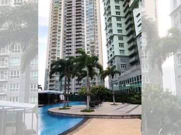 Semi-furnished studio for sale at Two Serendra