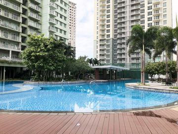 Semi-furnished studio for sale at Two Serendra
