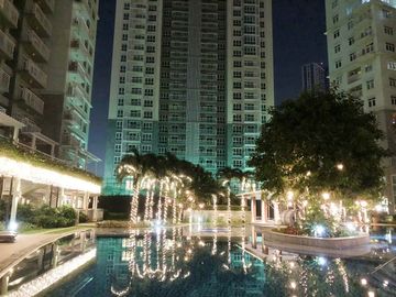 Semi-furnished studio for sale at Two Serendra