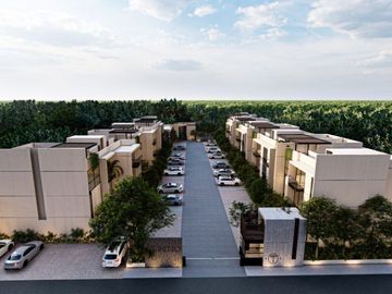 Apartamento con balcon, alberca, Gimnasio, area de asador,area para perros