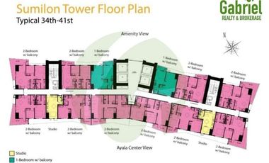 2 Bedroom Condominium for Sale in Cebu Business Park for 33k/month