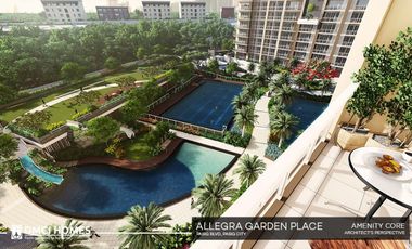 2 BR 55 sqm | Allegra Garden Place Preselling Condo in Pasig