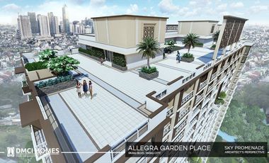 2 BR 55 sqm | Allegra Garden Place Preselling Condo in Pasig