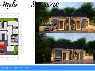 RUMAH MURAH DI SEDAYU DP 5% BISA CICIL 6X