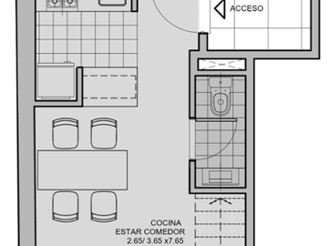 A ESTRENAR - PH 2 Amb. en Duplex - Patio y Balcón - Excelente