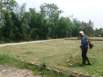 Jalan Cor Beton: Kavling Area Exkit Tol Depok-Antasari