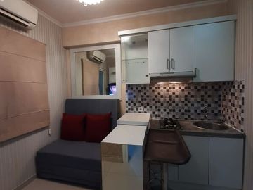 Apartemen green pramuka city full furnish lokasi strategis