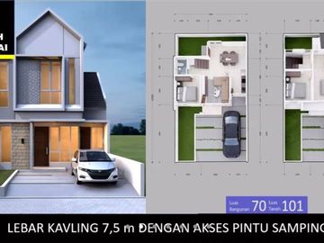 Rumah murah strategis nyaman lingkungan islami di cilebut