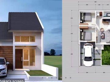 Rumah murah strategis nyaman lingkungan islami di cilebut