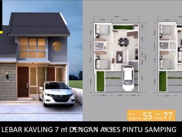 Rumah murah strategis nyaman lingkungan islami di cilebut