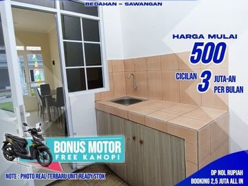 PROMO RUMAH MURAH DI DEPOK - HM GARDEN TOWNHOUSE