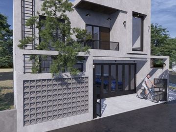 Jual Rumah Pesan Bangun 2 lantai, Gratis Kolam Renang