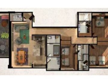 Departamento en Venta en Atlixco Terrazas del Carmen