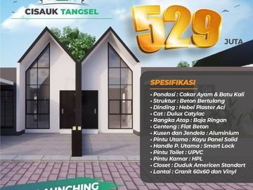 Rumah Syariah Cisauk Tangerang, 10 Menit ke AEON BSD