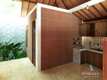 Rumah Nyaman Area Bantul Model Etnik Jawa