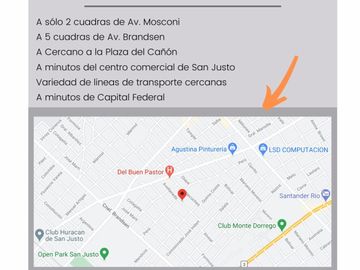 CASA A DEMOLER CON LOTE DE 10 x 37,  IDEAL CONSTRUCTOR