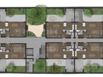 PENTHOUSE con roof top en venta de 1 dorm. en Providencia