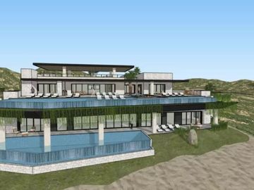 Casa con vista al mar,  7 recamaras, alberca privada, spa, terraza