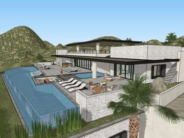 Casa con vista al mar,  7 recamaras, alberca privada, spa, terraza