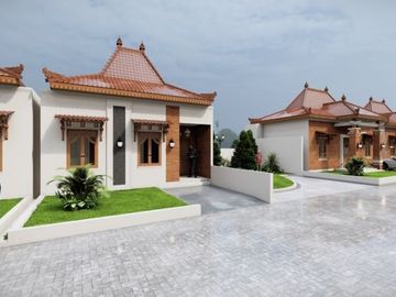 Rumah Murah Bisa KPR di Prambanan; Konsep Limasan