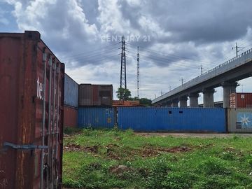 Tanah Luas 1267 M2 Di Pinggir Jalan Tol Jakarta Bekasi Di Tambun