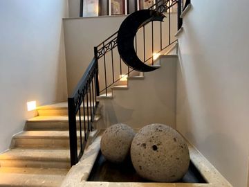 Residencia en San Francisco Juriquilla, Bóveda Catalana, Dobles Alturas, Jardín.