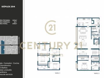 DEPARTAMENTO MODERNO Y ELEGANTE AT 358.82m2  AC 246.60m2+ TERRAZA 112.22m2