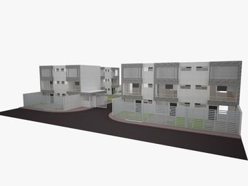Casas VIP de 3 pisos con master en 2do piso. BBQ, yacuzzi, juegos infantiles