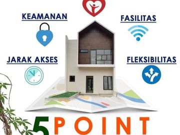 Rumah Villa 2LT 450JT Full Furnish Investasi Cianjur Cipanas Puncak