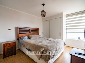 Departamento en condominio con excelente ubicación, sector San Joaquín
