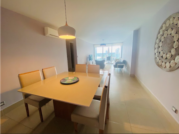 APARTAMENTO AMOBLADO 128 M2 EN PH BAHIA GORGONA, PLAYA SERENA