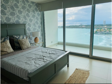 APARTAMENTO AMOBLADO 128 M2 EN PH BAHIA GORGONA, PLAYA SERENA