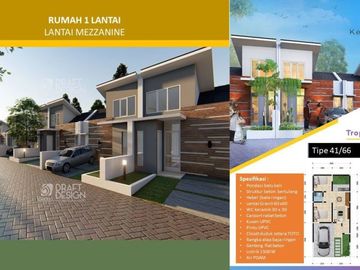 Rumah murah strategis dekat stasiun dan tol di cilebut bogor