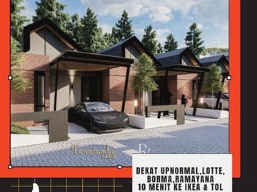 Cluster cantik nuansa villa sejuk asri di Padalarang dkt RAMAYANA