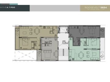 VENTA  2 AMB A ESTRENAR VILLA URQUIZA PISO ALTO