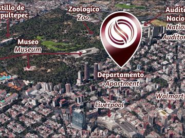Condominio con jardín privado, alberca, bbq, gym, en venta Polanco